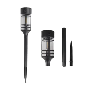 Outdoor Solar IP65 Waterproof Tungsten Light with Battery Projection Floor Garden Decorative Retro Lawn Lights