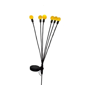 Outdoor Solar LED Firefly Style Garden Light Waterproof Plastic Christmas Decor with IP65 Rating 70cm