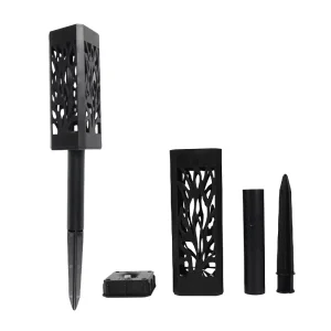Outdoor Solar Powered LED Garden Light with 360 Beam Angle IP44 Waterproof Battery Included for Courtyard Atmosphere Lighting