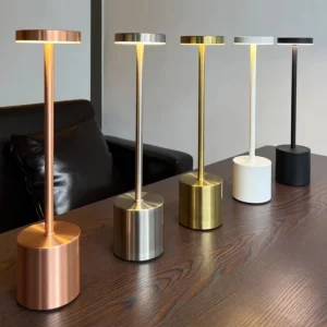Outdoor Table Lamp Modern New Design Home Decor Touch Dimming Color Temperature Aluminum Body LED Table Lamp