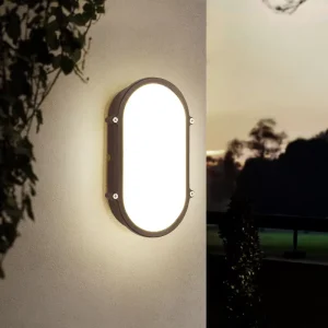 Outdoor Wall Lamp Aluminum IP65 Waterproof LED 3000K 360 Beam Ra85 Vintage Style Customizable Colors 110 240V Front Doors Walls