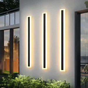 Outdoor Wall Lamp Stainless Steel and Acrylic Lampshade Wall Lamps for Garden