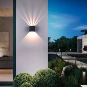 Outdoor Wall Lamp for Bedroom Bedside Living Room Stairs Corridor Hotel Square LED Modern Simple Waterproof No Color Temperature