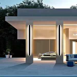 Outdoor Wall Light 30 240cm Long Strip Wall Mounted Lights IP65 Waterproof Garden LED Wall Lamps Outside
