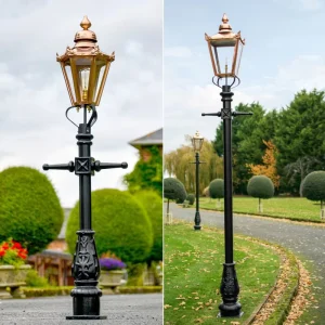 Outdoor Waterproof Aluminum Lighting Pole Lights Anti Rust Garden Park Aisle Decorative Lawn Lamps