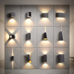 Outdoor Waterproof LED Wall Light Modern Creative Garden Hotel Villa Courtyard Decoration Facade Lighting Fence Lamp