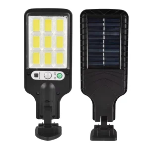 Outdoor Waterproof Motion Sensor Remote Control High Lumen LED Mini Solar Wall Street Light for Garden Courtyard Landscape Park