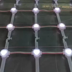 P100 LED Mesh Screen 3000 Nits Outdoor Wall Advertising Display Curtain IP67 Flexible Decorative Lighting Factory Direct
