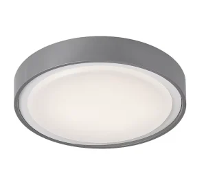 P25833 360mm IP65 Surface-Mounted Round Plastic Indoor Outdoor 28W LED Ceiling Light for Bathroom