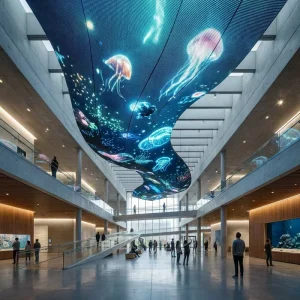 P3 Flexible Indoor LED Display for Science Museums and Hotel Lobbies