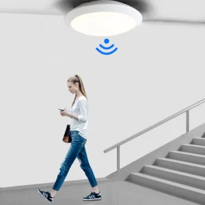 P3302-MS Motion Sensor IP65 16W LED Ceiling Light for Living Room Bedroom Kitchen and Hallway