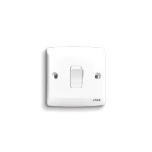 PC 10A 86 x 86 mm 1 Gang 1 Way IP21 On Off Switch and Socket Multicolor Wall Light