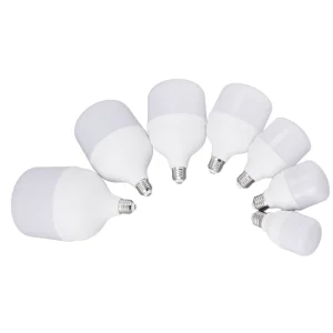 PC Aluminum White LED Light Bulb Residential Use 5W 60W 3000K 6500K 8000K Warehouse Exhibition Hall Basketball Court E27 B22 CE
