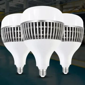 PC LED Light Bulb E27 E40 Base 6000K 90 CRI 40000 Hours Strong Heat Dissipation Energy Saving Warehouse Use