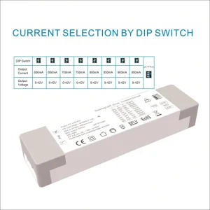 PE L40TA 9 42V 600 650 700 750 800 850 900 950mA 40W Constant Current Selection by DIP Switch Triac Dimmable Led Driver