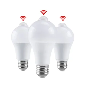 PIR Motion Sensor LED Night Light E27 B22 5W 85V-265V IP20 for Corridor and Home Lighting