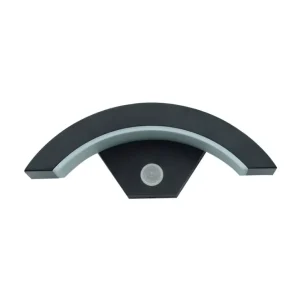 PIR Sensor Control Modern Exterior Building Lighting LED Boundary Wall Lamp