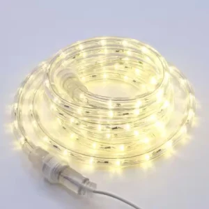 PVC IP65 Waterproof 10mm Round Smart LED Rope Strip Light Hose for Outdoor Christmas Party Decoration