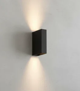 PW1704 IP65 Waterproof Lighting PC Material Wall Lamp 6W Up Down Garden Outdoor Surface Mounted LED Wall Light
