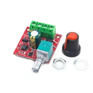 PWM DC motor speed regulator 4.5V 35V speed control switch 5A switch function LED dimmer