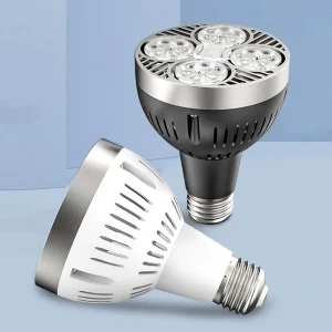 Par30 Led Light 220v Par Lamps E27 Bulbs 24degree Beam Cool Neutral Warm White Spotlight 25w 35w 40w 45w Track Kitchen Lighting