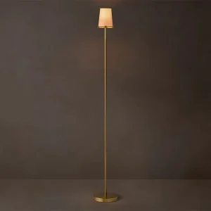 Pauillac Fabric Shade Floor Lamp for Villa Living Room Gold Floor Lamp Modern Floor Lamp Luxury Lighting Decoration Home