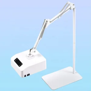 Pedicure Tool Floor LED Nail Lamp Wireless Rechargeable Foot Nail Curing Lamp Gel UV LED Nail Dryer with Foldable Holder