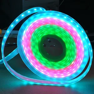 Pixel Digital RGB LED Strip Light, 60 LEDs/m, DC12V, Smart RGB LED Tape