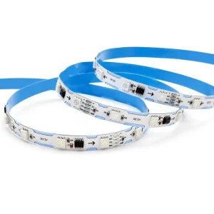 Pixel RGB 42LED SMD5050 Copper IC Addressable LED Strip with IP65 DC12V Remote Control & Dimmable for Advertising Signs