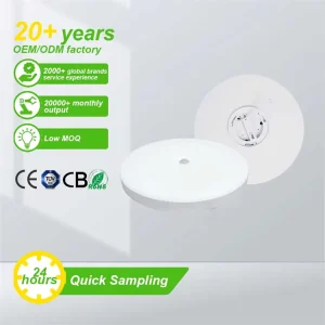 Plastic Body 2835 Ceiling-Mounted Sensor LED Light