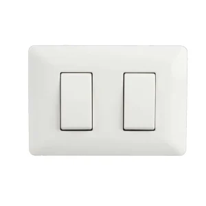 Plastic Wall Switches and Sockets EU UK Standard 3 Gang Wall Light Switch
