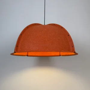 Polyester Lampshade Factory Supply Acoustic Decorative Pendant Lamp Hotel Lobby