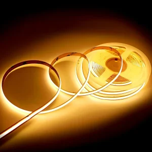 Popular Cob Led Strips 480led m 24VDC IP20 with 3000K Warm White Color Flexible Led Strip Lights