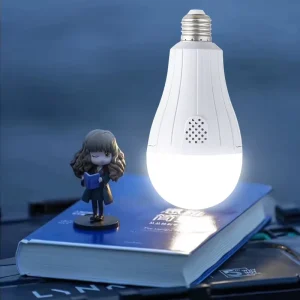 Portable Cordless Rechargeable Emergency LED Bulb with B22 E27 Base 1500mAh Battery 3000 6500K Light Temperature