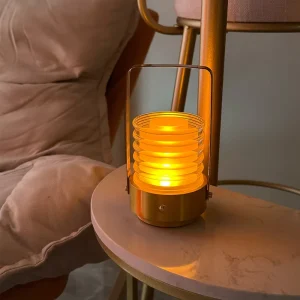 Portable Design Rechargeable Table Lamp Cordless Dimmable Battery Powered Small Desk Lamp with Touch Control for Outdoor Indoor