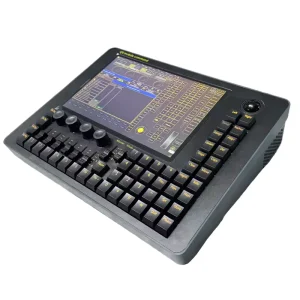 Portable Mini Q0 Mobile DMX512 Light Controller Console with MIDI LTC Dimmer for Theater Light Shows