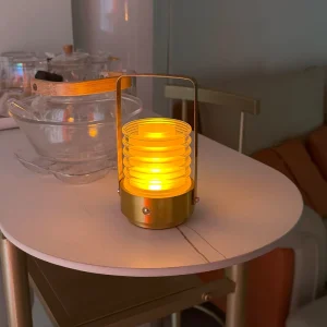 Portable Rechargeable Handheld LED Lantern, Ambient Night Light, Bedroom, Dining, Camping