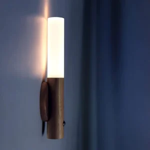 Portable Wireless Magnetic USB Rechargeable Smart Indoor Sensor Control Wall Induction Lamp for Living Room Bedroom