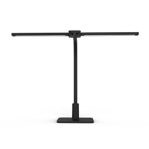 Practical Clip on Gooseneck Desk Lamp Double Clip Design for Desk Bedside and Workbench
