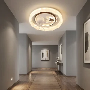 Premium Ceiling Light Fixture 3 Color Changeable Remote Control Fan LED Panel Lighting For Supplier From China Factory
