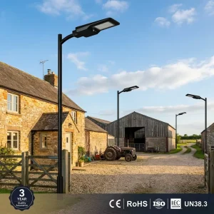 Premium IP65 Solar LED Street Light 20W 3000lm All in One Integrated Outdoor Lamp 3000K 4000K 6000K for Garden Parking Road