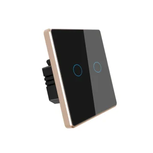 Premium Tuya Zigbee EU Smart Wall Switch Aluminum Frame No Neutral Timer Smart Light Switch
