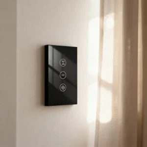 Premium Tuya Zigbee WiFi Smart Switch Factory US Touch Curtain Control Panel Wall Remote Switch for Motorized Blind Shutter