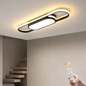 Price Ultra Slim LED Ceiling Light Square Flush Mount Dimmable Acrylic Ceiling Lamp with Remote Control
