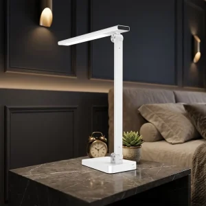 Professional 18W LED Desk Lamp CRI 95 High End Table Lamp with Pomodoro Timer & Slide Dimming Foldable Student Study Light