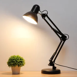 Professional Modern LED Desk Lamps Reading Light Adjustable Long Swing Arm Table Lamp
