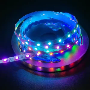 Programmable Pixel LED Light Strip IP20 60 ICs RGBIC for 3D Channel Making