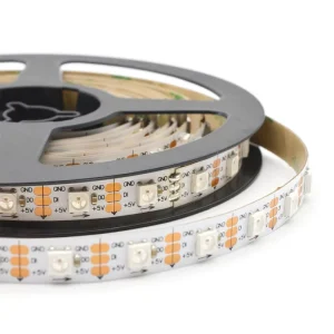 Programmable Smart Wireless Wifi 5V 5M RGB WS2812b 60 5050 LED Individual Pixel Addressable Led Strip Light
