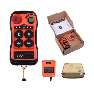 Q404 220 Volts Bridge Traveling System Machine 4 Pin Push Button Switch Remote Control for Crane