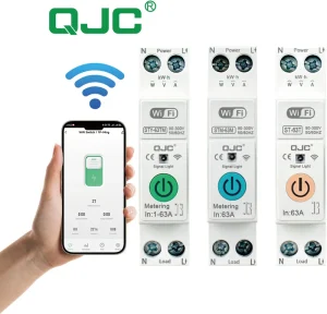 QJC Mobile Remote WiFi Smart Switch Small Power On Off Protector Timer Controller
